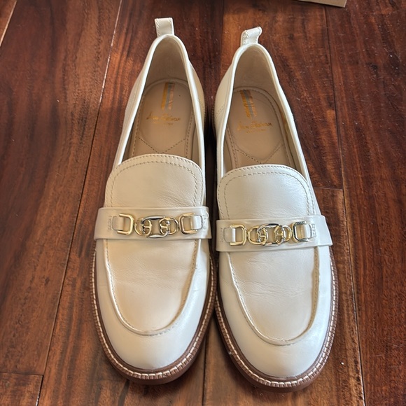 Sam Edelman | Women's Christy Cream Loafers - Picture 3 of 11